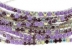 Bratara elastica martisor, mix violet, interior 5.5cm - x1