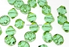 Swarovski, margele bicone, cantaloupe, 6mm - x10