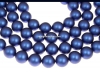 Swarovski pearls, iridescent dark blue, 3mm - x100