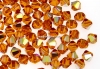 Swarovski, margele bicone, topaz aurore boreale, 4mm - x20