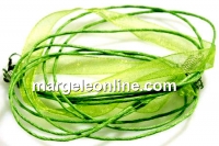 Snur pret-a-porter verde fistic intens - x3