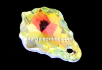 Swarovski,  baroque pendant, crystal aurore boreale, 22mm - x1