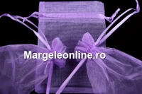 Saculet organza, ivory, 12x9cm - x20