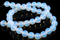 Margele opalit, rotund, 12mm