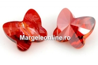 Swarovski, fluture, red magma, 12mm - x1