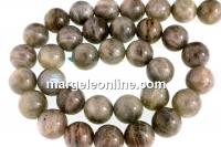Margele labradorit, rotund, 6.5mm