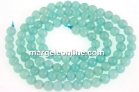 Margele Amazonite natural, rotund, 4.5mm