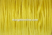 Snur satin, galben, 1.5mm - 5m