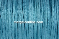 Snur satin, turcoaz, 2mm - 5m