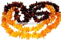 Margele din chihlimbar natural 10-16mm - 64cm