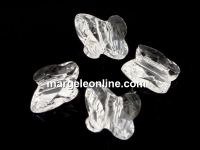 Swarovski, fluture, crystal, 6mm - x2