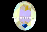 Swarovski, rivoli, cabochon aurore boreale, 30x22mm - x1