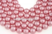 Swarovski pearl, powder rose, 8mm - x50