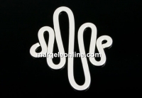 Link snake, argint 925, 27x22.5mm - x1
