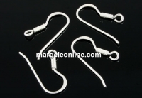 Tortite tesite cercei argint 925, 20.5mm - x1per