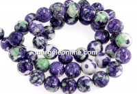 Margele rasina rain flower, round, 4.5mm