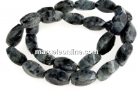 Margele larvikit, rasucit, 16x10mm