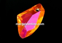Swarovski, pandantiv galactic vertical, astral pink, 27mm - x1