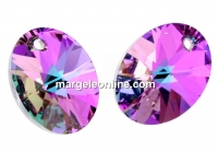 Swarovski, pandantiv oval, vitrail light, 10mm - x1