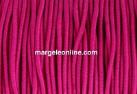 Snur elastic circular, fucsia, 1.4mm - x 13m