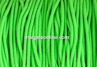 Snur elastic circular, verde neon, 1.4mm - x 13m