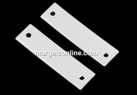 Link pentru gravat, argint 925, 19x5mm - x1