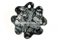 Swarovski, pandantiv trifoi, silver night, 19mm - x1