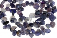 Margele iolit, neregulat, 10-12mm