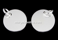 Charm banut, argint 925, 10mm - x1