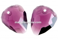 Swarovski, pandantiv rock, amethyst, 23mm - x1