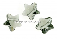 Swarovski, margele stea, black diamond, 8mm - x2