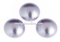 Swarovski, cabochon perla cristal, lavender, 6mm - x2