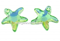 Swarovski, pandantiv stea de mare, peridot aurore boreale, 16mm - x1