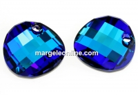 Swarovski, pandantiv twist, bermuda blue, 18mm - x1