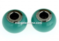Swarovski, becharmed crystal jade pearl, 14mm - x1