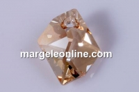 Swarovski, pandantiv cosmic diamond, golden shadow, 20mm - x1