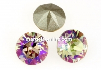 Swarovski, chaton SS, luminous green, 8mm - x2