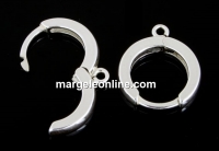 Tortite cercei argint 925, 14.5mm - x1per