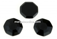 Swarovski, cabochon Solaris, jet, 8mm - x1