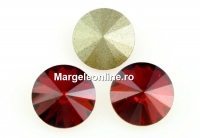 Swarovski, rivoli, red magma, 10mm - x2