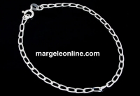 Bracelet, 925 silver, 19cm - x1