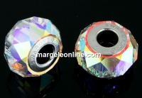 Swarovski, becharmed briolette 5948, aurore boreale, 14mm - x1