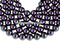 Perle Swarovski, iridescent purple, 4mm - x100