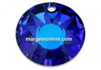 Swarovski, pandantiv Sun frosted, bermuda blue, 33mm - x1