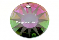 Swarovski, pandantiv Sun frosted, paradise shine, 19mm - x1