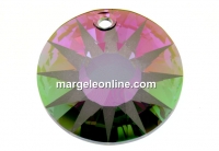 Swarovski, pandantiv Sun frosted, paradise shine, 33mm - x1
