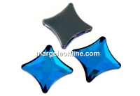 Swarovski, cabochon Starlet, bermuda blue F, 8mm - x1