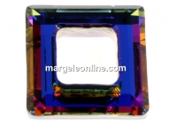 Swarovski, pandantiv square ring, volcano, 14mm - x1