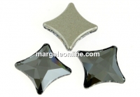Swarovski, cabochon Starlet, silver night F, 8mm - x1