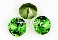 Swarovski, chaton PP10, fern green, 1.6mm - x20